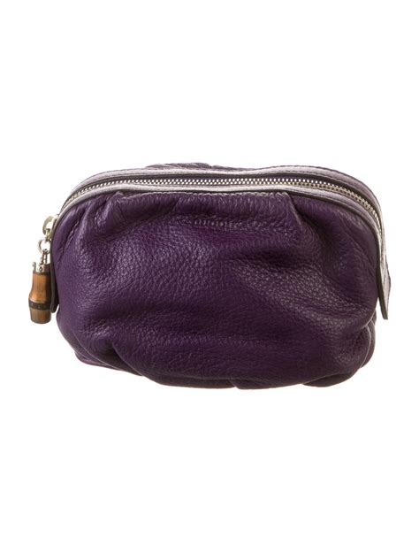 gucci beauty bag purple